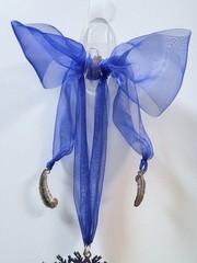 Kirks Folly Peacock Crystal Sun Catcher – large!