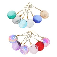 12 Pcs Sun Catchers Outdoor Ceiling Hanging Decor Crystal Car Ornament