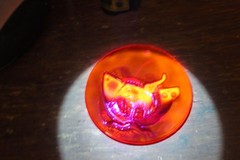 Set Of 3 VTG Holmegaard Michael Bang ~ Noah’s Ark Suncatchers ~ Studio Art Glass
