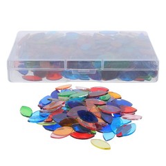 443 Pcs Leaf Glass Mixed Shapes Mosaic Tiles Moasic Pieces Art Disc