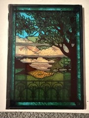 Stained Glass 2 Panel Yorkcraft Sun Catcher 5×7”