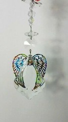 Angel crystal suncatcher chakra fengshui car mirror suncatchers handmade in Au