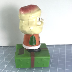 Santa Claus Solar Bobble Head 4″ Dancing Figure Christmas Holiday Decor 2018