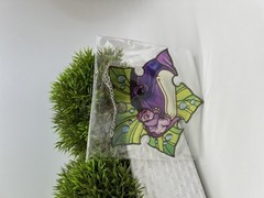 Dinosaur Suncatcher 4×4 in Stained Glass Style Acrylic Kids Window Hanging Decor