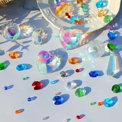 500 Pcs DIY Sun Catcher Making Kits Crystal Suncatcher Art and Crafts Supplies