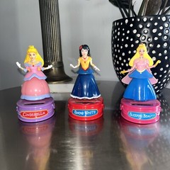 Solar Powered Dancing Princesses Set Of 3 Snow White Sleeping Beauty Cinderella