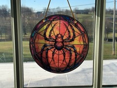 Spider Colorful Sun Catcher Brand New in Packaging Ships With A Tracking Number