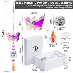 Butterfly Suncatcher Memorial Gift for Infant Loss, Baby Miscarriage Keepsake