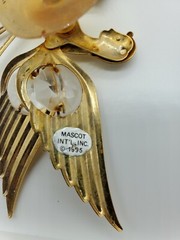 Kitschy Brass Suncatchers Estate Finds Angel Hearts Paint Them! B69 A
