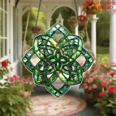 St Patrick’s Day Celtic Knot Sun Catcher