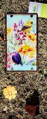 Evergreen Glass Sun Catcher Glow in the Dark Wind Chime Bell Bird Floral Garden