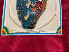 Lighthouse & Cottage Birds~ Sun Catcher-Stained Glass Acrylic Metal Vintage