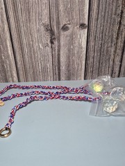 1pc Red White and Blue Suncatcher *Handmade* USA