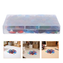 443 Pcs Leaf Glass Mixed Shapes Mosaic Tiles Moasic Pieces Art Disc