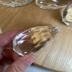 10 Crystal Faceted Round Teardrop Suncatcher Hanging Prism Rainbow Maker 2.75″