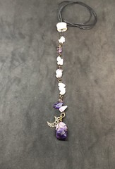 Crystal Rearview Decor, Rose Quartz, Amethyst Suncatcher, Crystal Car Charm