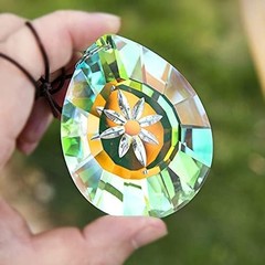 Versatile 76mm Rainbow Prism – Perfect for Windows, Chandeliers, and Gifting