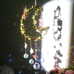 Crystal Sun Catcher Prism Rainbow Maker for Windows | Good Luck Room Decor