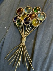 Tiffany Style Stained Glass Ten Balloons Suncatcher Collector’s Society