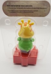 Solar Power Dancer Circus Giraffe with Saxophone Bobble Toy