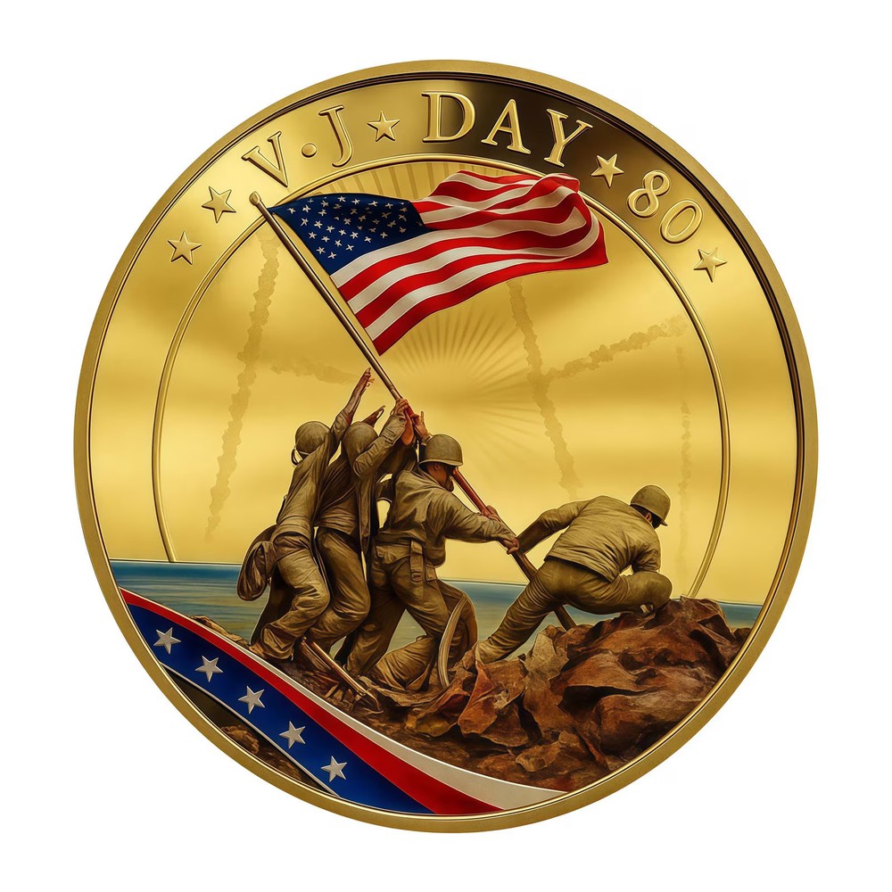 Patriotic Relief Alloy Coin 4th of July Commemorative Independence Day