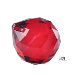 Hongville Fancy Crystal Ball Prisms Pendant Feng Shui Suncatcher For Holiday Han