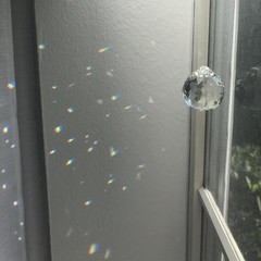 Clear Faceted Crystal Ball Prism Set – 30mm Hanging Sun Catchers for Elegance