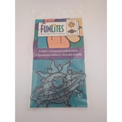 Plaid Funlites Sun Catchers Ready To Color Saturn Sun Planet Vintage 1997 16716