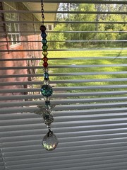 sun catcher Crystal for window Butterfly Rainbow Car Charm Ceiling Fan