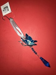Suncatcher Prism Butterfly Pendant Ornament Car Hanger NEW with Ornament Hanger