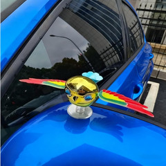 Fun Flaps Wings 3D Flying Bird Car Decoration with Moving Wings, Ornament for…