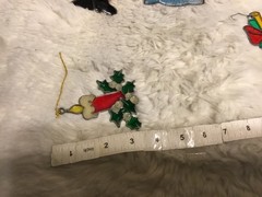 Vintage Christmas Sun Catchers Ornaments Set Of 4