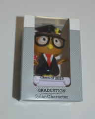 GRADUATION SOLAR OWL CHARACTER FOR THE CLASS OF 2025