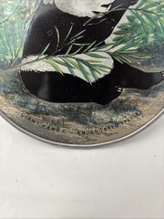 Suncatcher Panda Bear Eating Bamboo Window Decoration