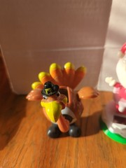 Lot of 6 Vintage Solar Sun Dancers 4 Christmas 1 Thanksgiving 1 Easter Santa