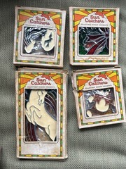 Vintage MIXED LOT SUN CATCHER COLLECTABLE WINDOW ORNAMENTS