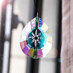 Versatile 76mm Rainbow Prism – Perfect for Windows, Chandeliers, and Gifting