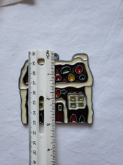 Gingerbread House Christmas Window Hanging Suncatcher Resin Sun Catcher