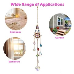 Crystal Suncatcher, Window Crystals Suncatcher, Suncatchers for Windows Hangi…