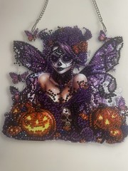 Halloween Fairy Diamond Art Sun Catcher