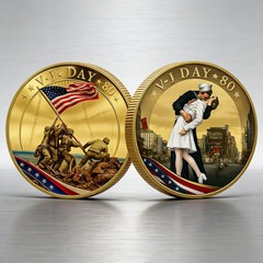 Patriotic Relief Alloy Coin 4th of July Commemorative Independence Day