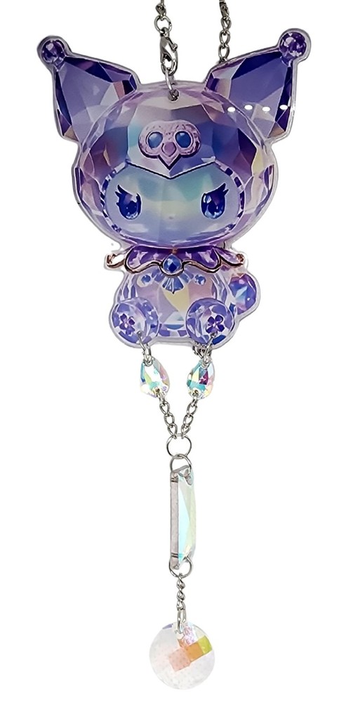 Sparkly Sanrio Kuromi Handmade Suncatcher