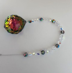 30mm Vitrail Medium Crystal Ball Suncatcher made with Swarovski – Gift Box