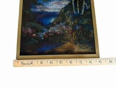 Louis Comfort Tiffany Double Rainbow Iris Stained Glass Suncatcher Glassmasters