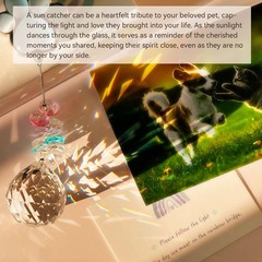 Dog Memorial Suncatcher Sympathy Gift for Pet Loss and Remembrance