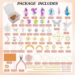 500 Pcs DIY Suncatchers Kits Adults Crystal Sun Catchers Rainbow Maker Art Home