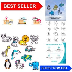 Reusable Multicolor Animal Suncatchers – Craft Your Own Unique Window Art