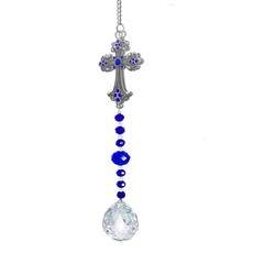 Hanging Sun Catchers Outdoor Indoor Window with Crystals,Crystal Prism Suncat…