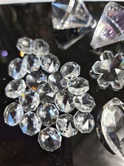Crystal Suncatcher Pendant Kit -Set A, Prisms for suncatchers jewelry craft 30pc