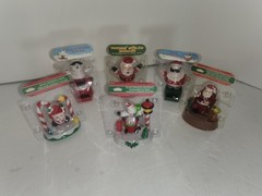 Solar Dancers Lot of 6 Christmas. Nib. Santa. Bear Snowman And Elf